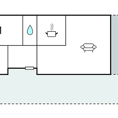 펜션 2 Bedroom Awesome In Græsted